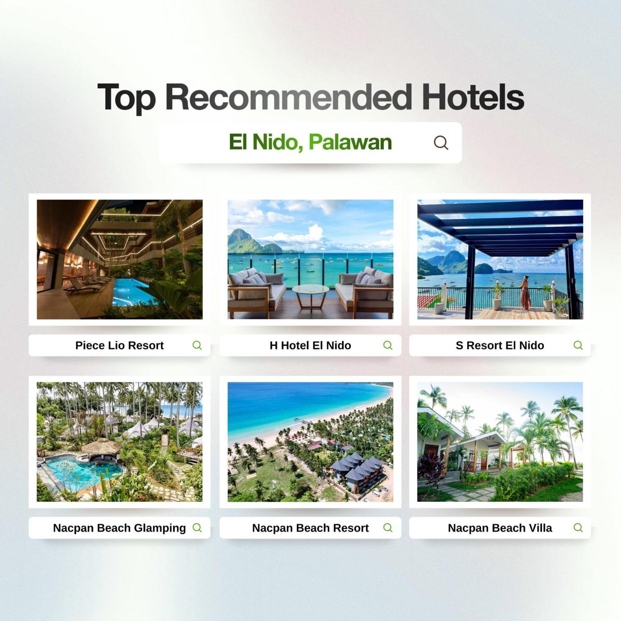 H Hotel El Nido - Vegan Friendly Hotel Managed By H Hospitality Group Exteriör bild
